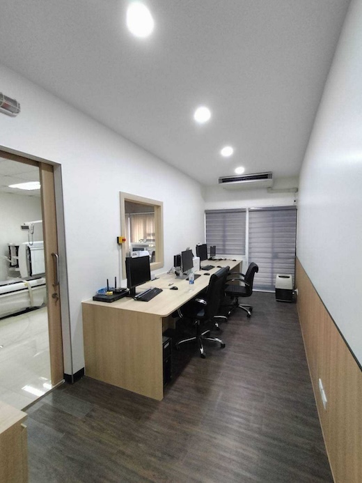 ตกแต่งภายใน l ปรับปรุงห้องควบคุมเครื่องสแกน ห้องเปลี่ยนชุด โรงพยาบาล